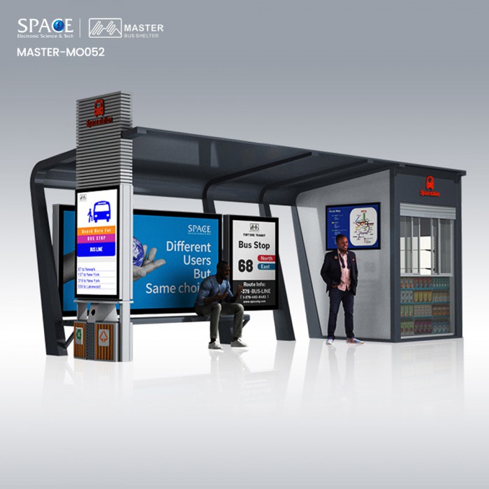 制造戶外媒體公共汽車站候車亭