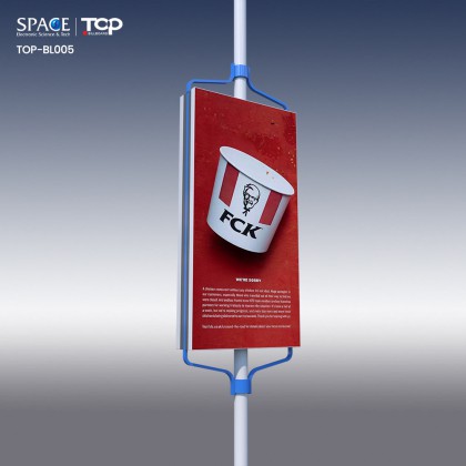 戶外廣告太陽能燈柱標志路側燈箱