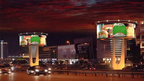 高品質(zhì)戶外大桿廣告戶外廣告牌設(shè)計(jì)師廣告牌